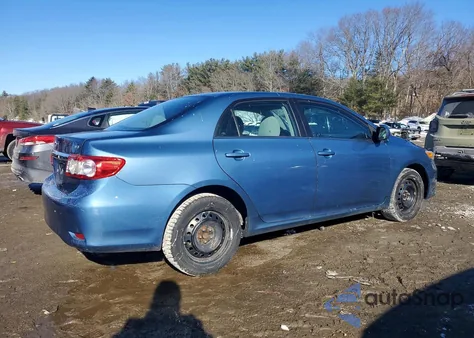 2013 Toyota Corolla Base from USA, damaged, VIN 5YFBU4EEXDP185887